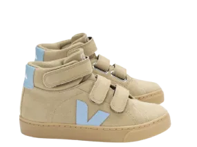 Veja Dune Steel Velcro Hi Top Sneaker