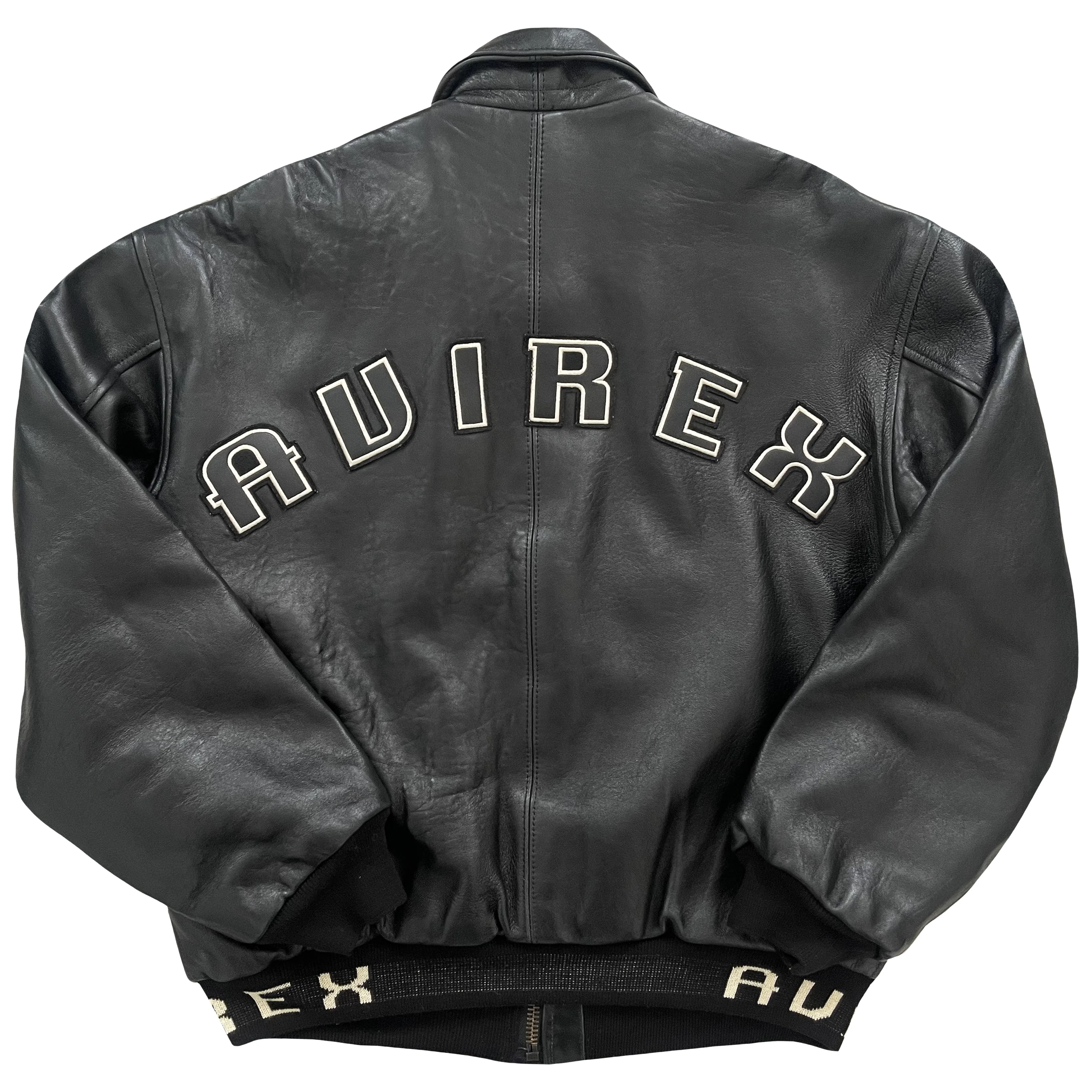 Vintage Avirex Leather Varsity Jacket