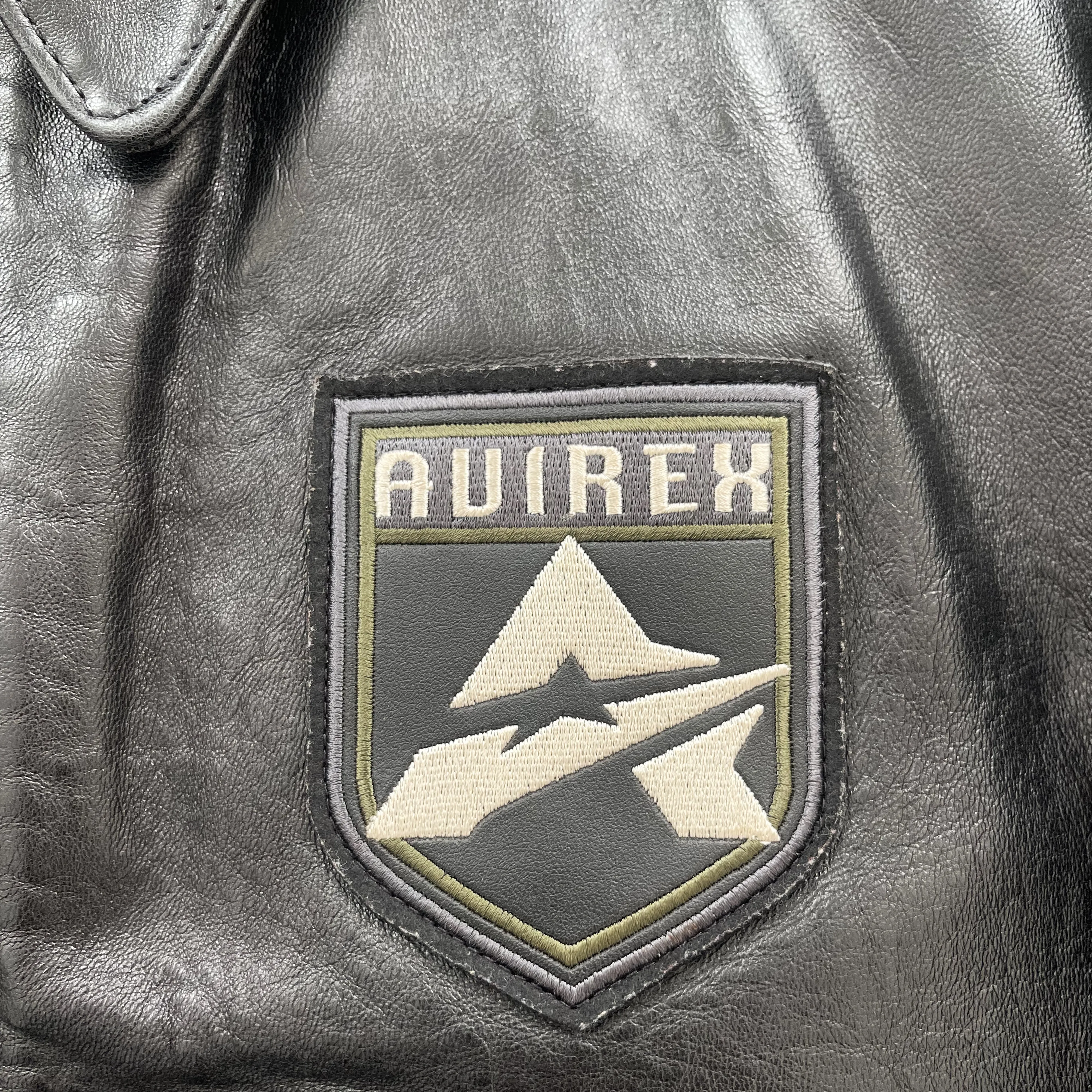 Vintage Avirex Leather Varsity Jacket