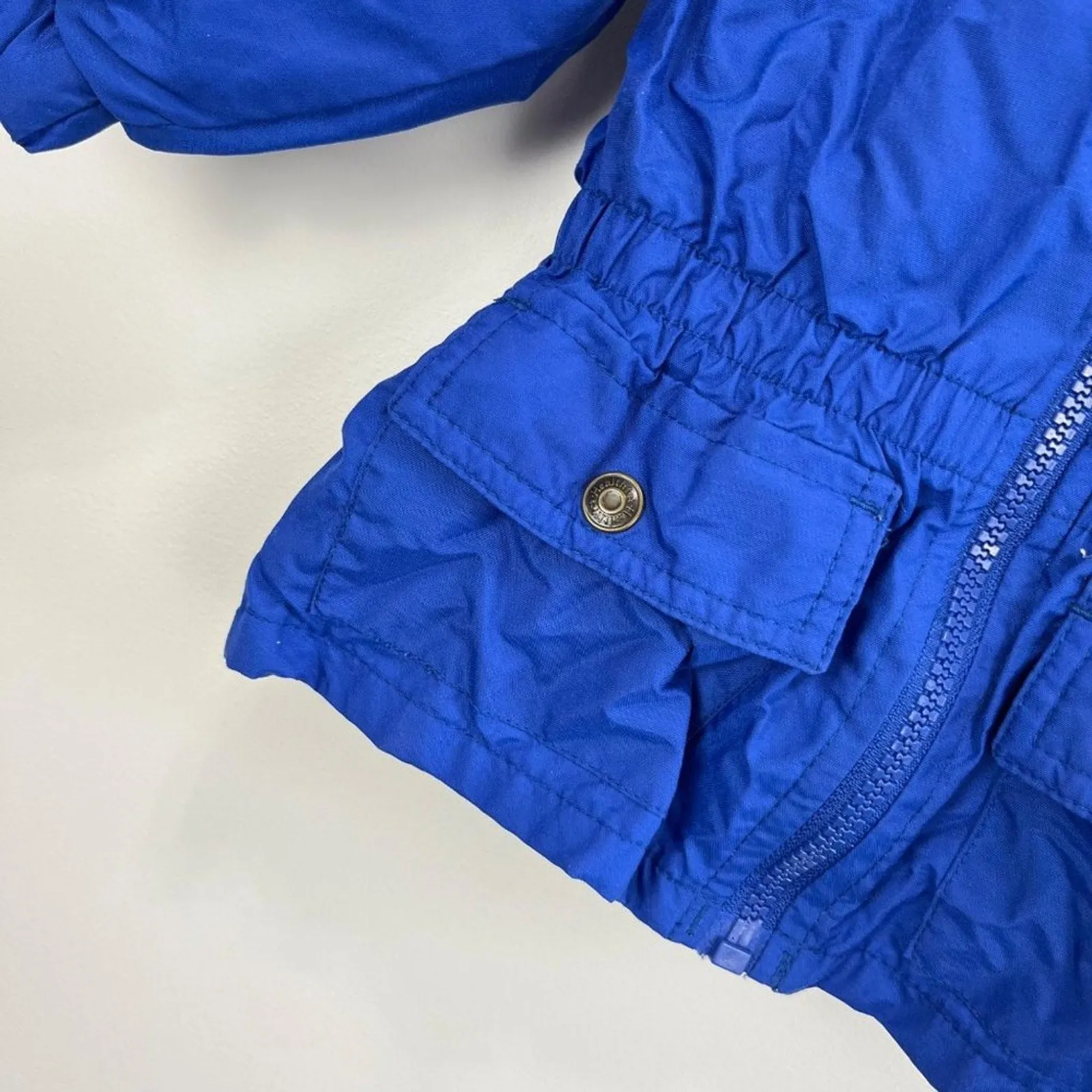 Vintage Healthtex Blue Zoo Jacket 18 Months