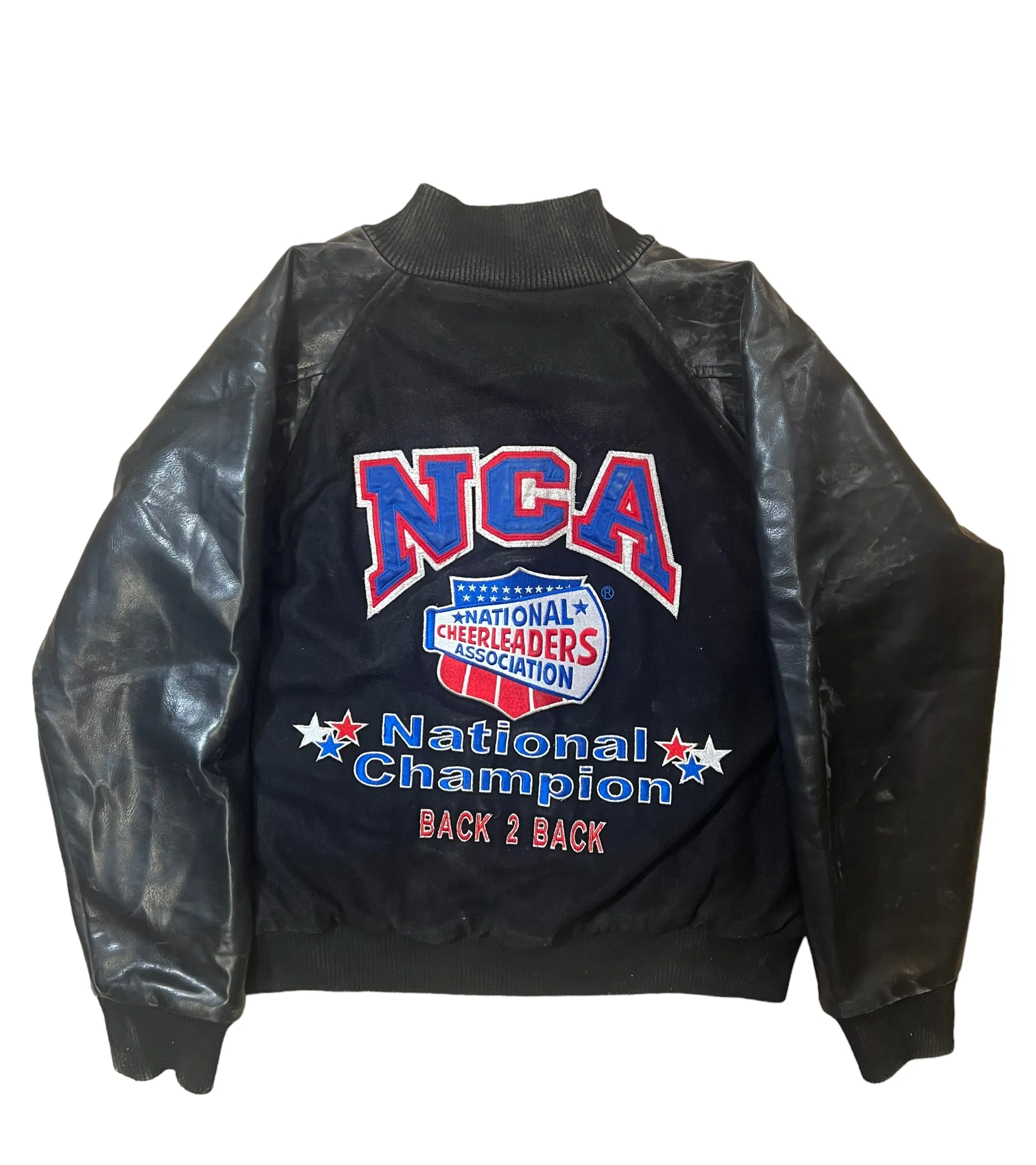 Vintage NCA National Championship Black Varsity Jacket