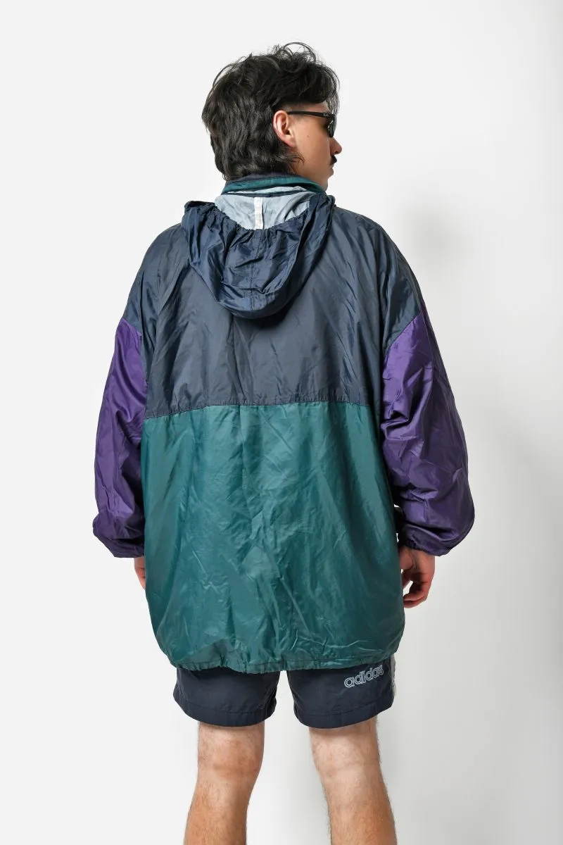 Vintage windbreaker jacket men