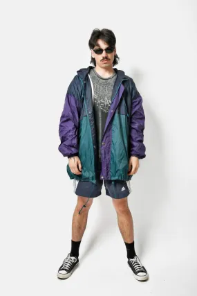 Vintage windbreaker jacket men