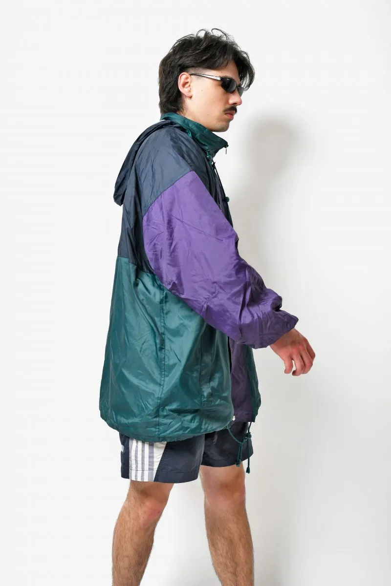 Vintage windbreaker jacket men