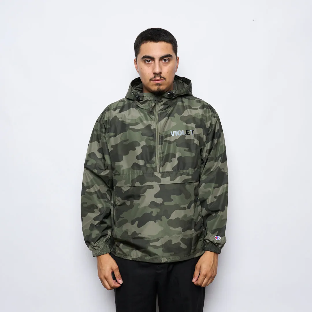 Violet Skateboards - Peace Jacket (Green Camo)