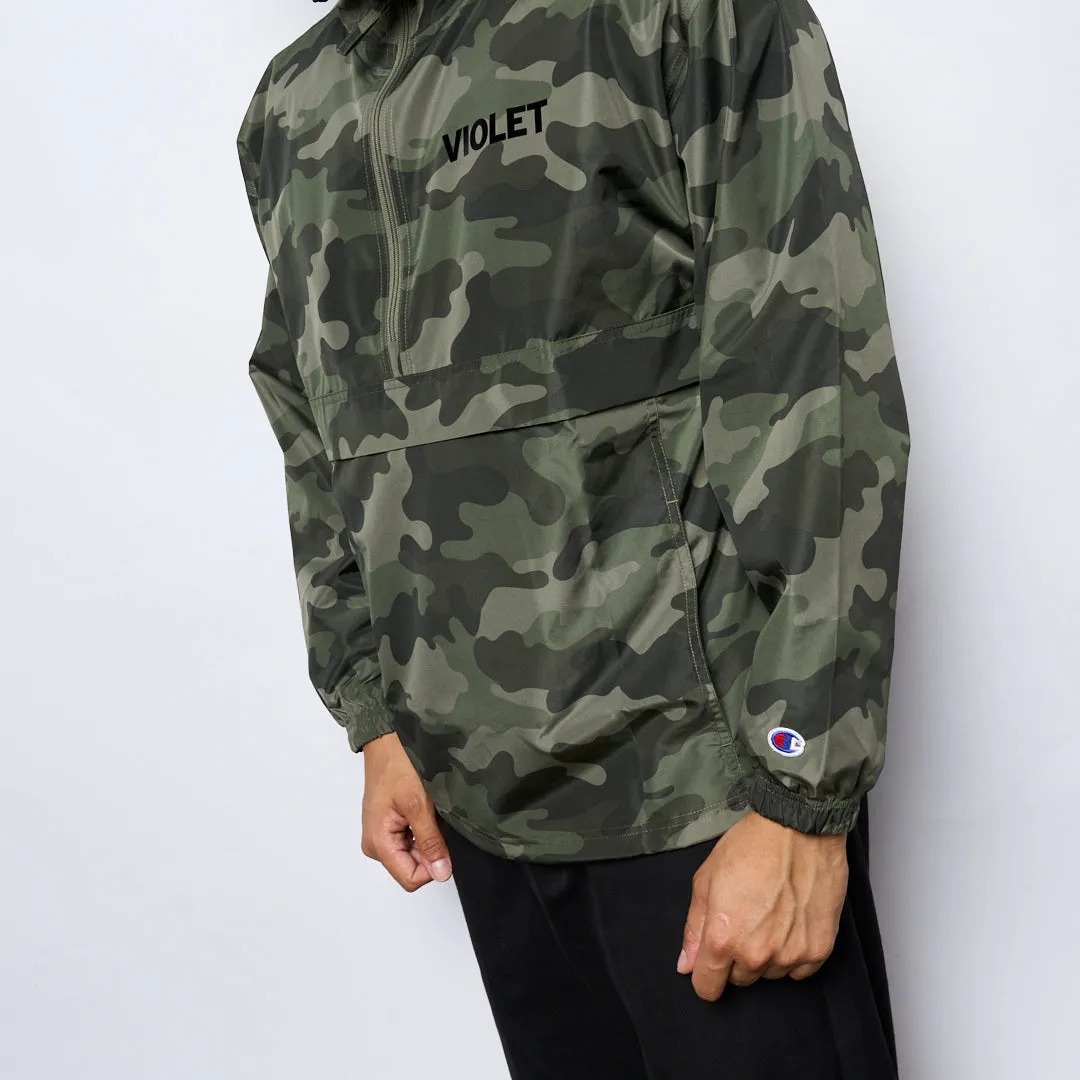 Violet Skateboards - Peace Jacket (Green Camo)