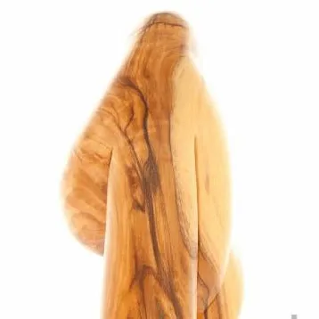 Virgin Mary (Abstract), 8.3 Olive Wood Carving Statue from Bethlehem