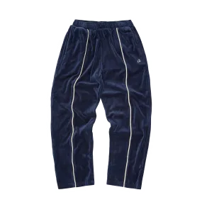 VVS UPTOWN VELOUR TRACK PANT [NAVY]