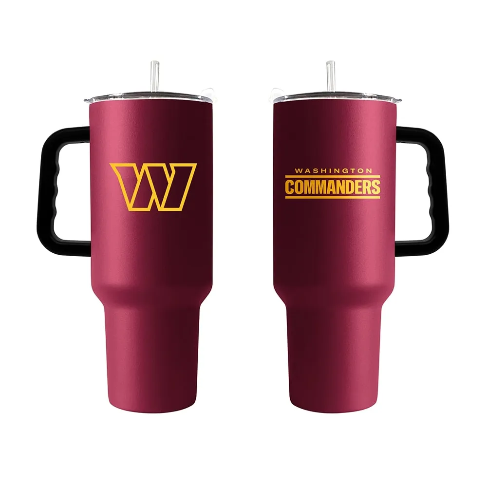 Washington Commanders 40oz. Powder Coat Travel Tumbler