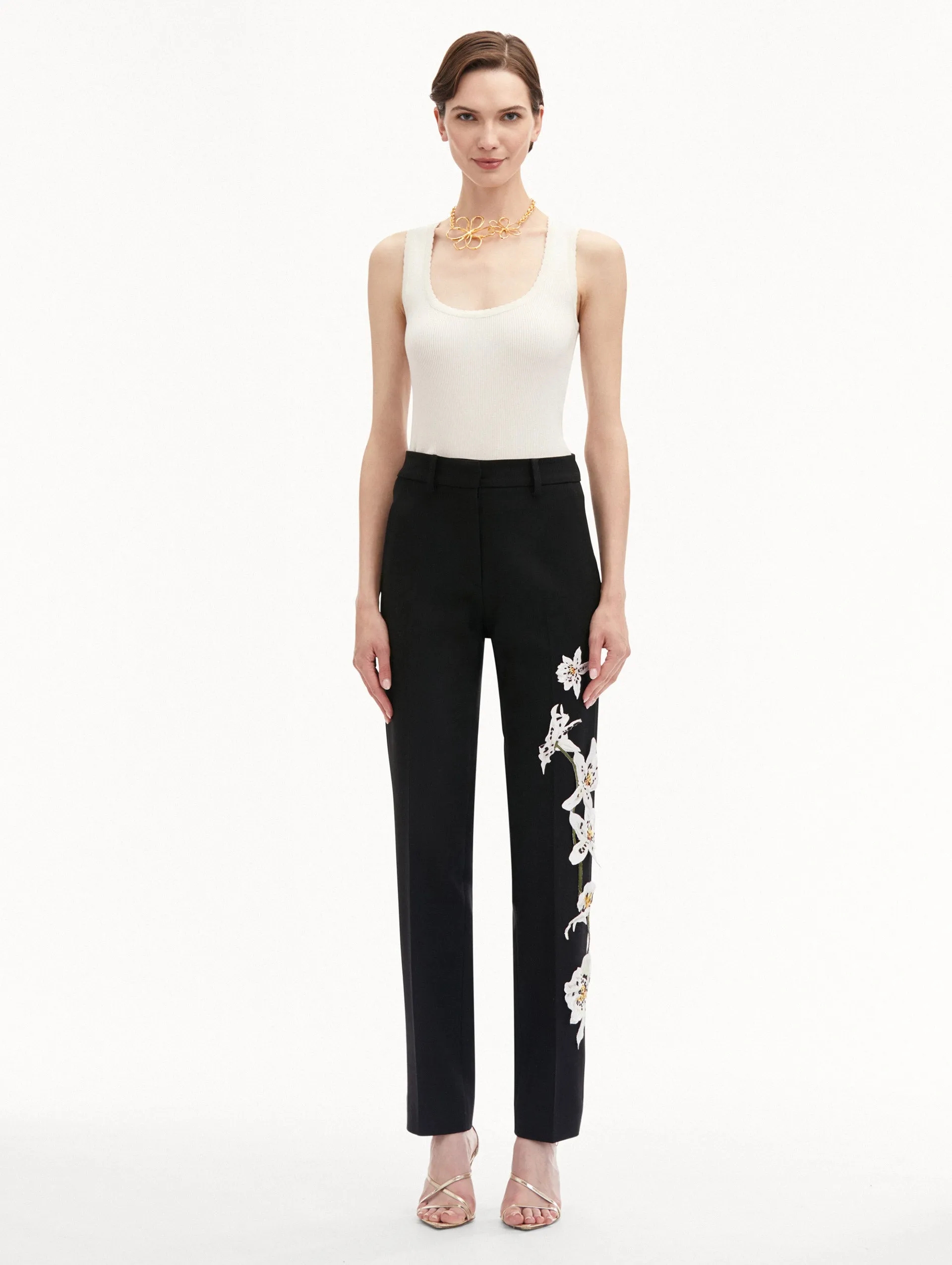 Watercolor Orchid Pant