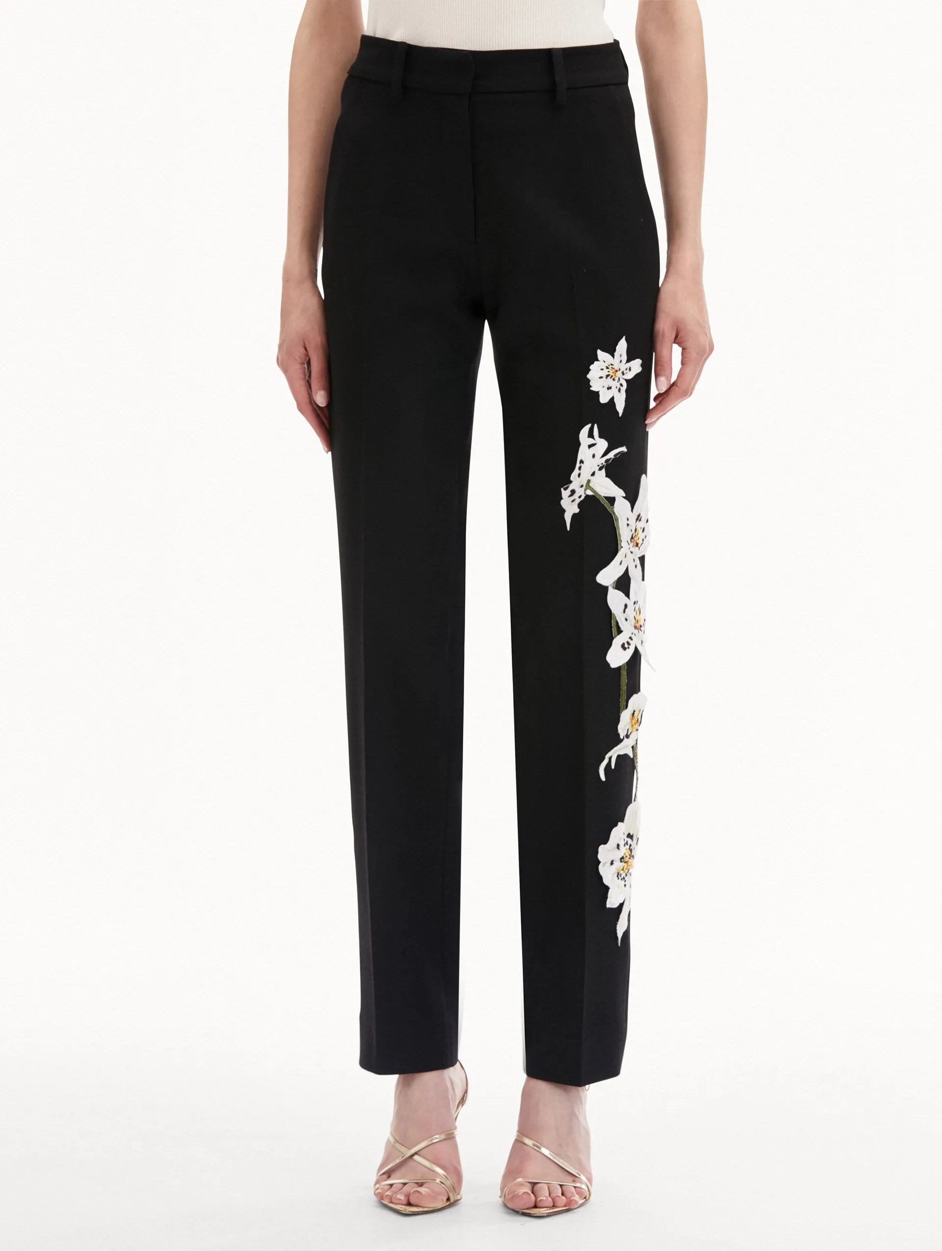 Watercolor Orchid Pant