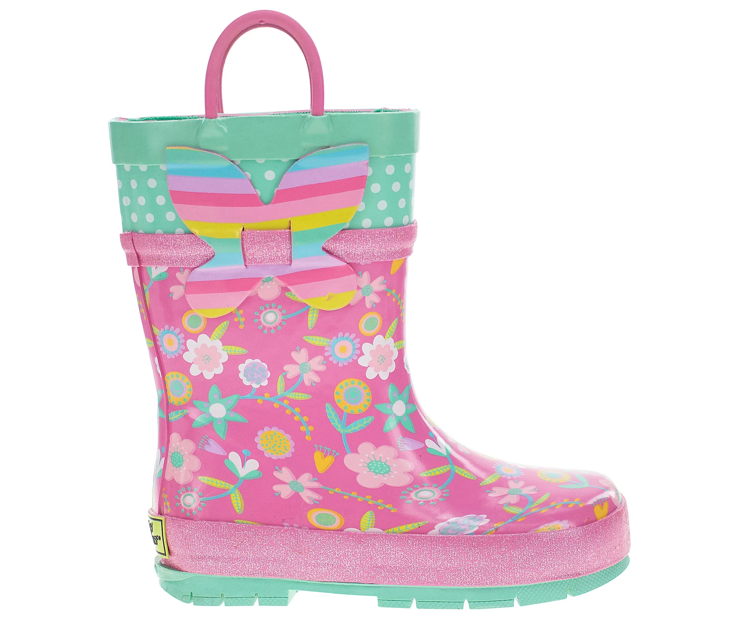 Western Chief Flutter Toddler Girls' (5-10) Rain Boot