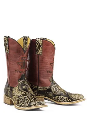 Women's Tin Haul Paisley Rocks Boot #14-021-0007-1205TA