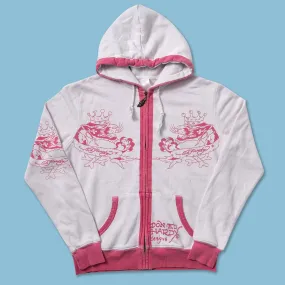 Women's Y2K Ed Hardy Zip Hoody Small