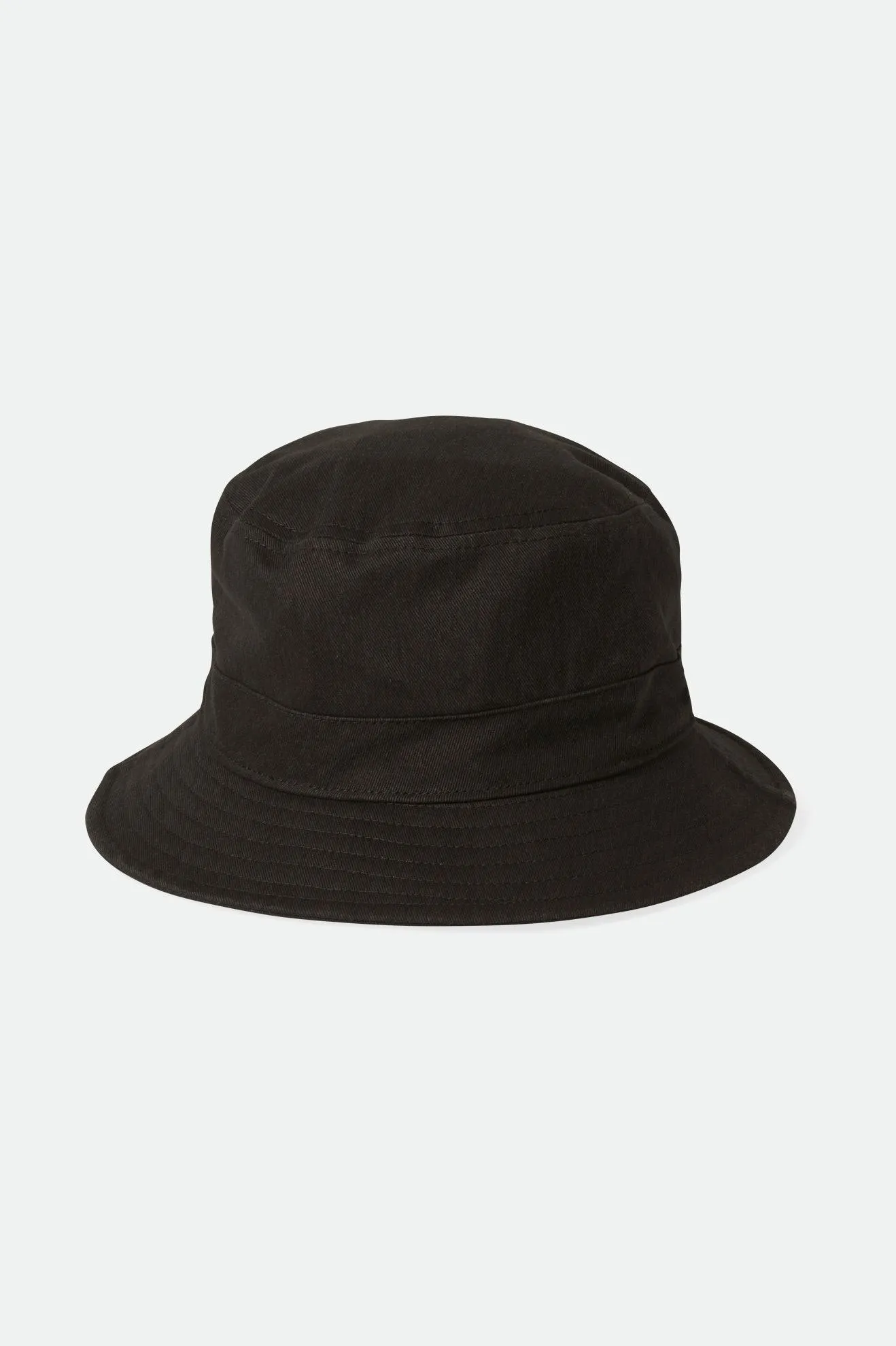 Woodburn Packable Bucket Hat - Black Sol Wash