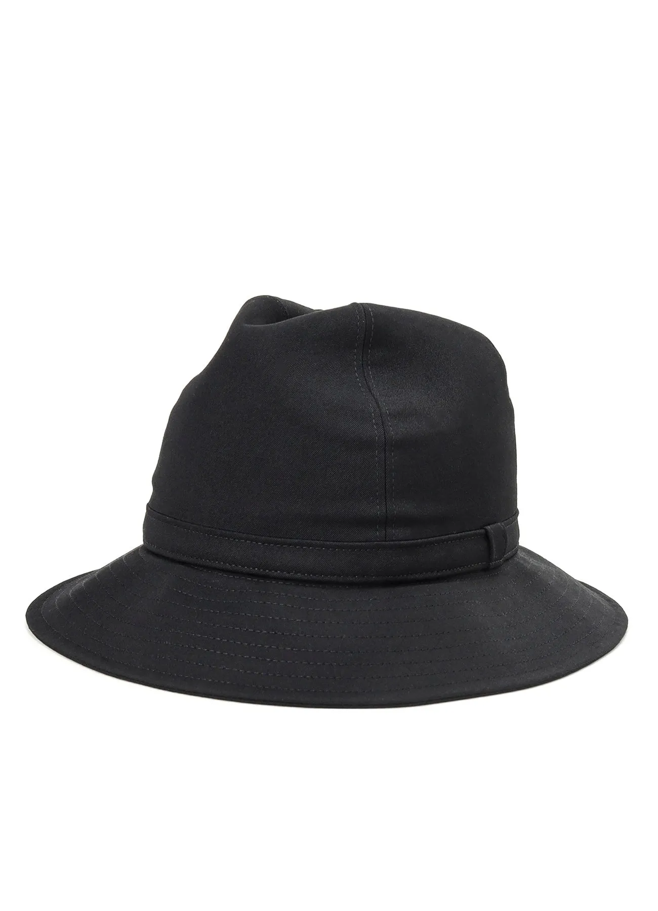 WOOL GABARDINE FEDORA HAT