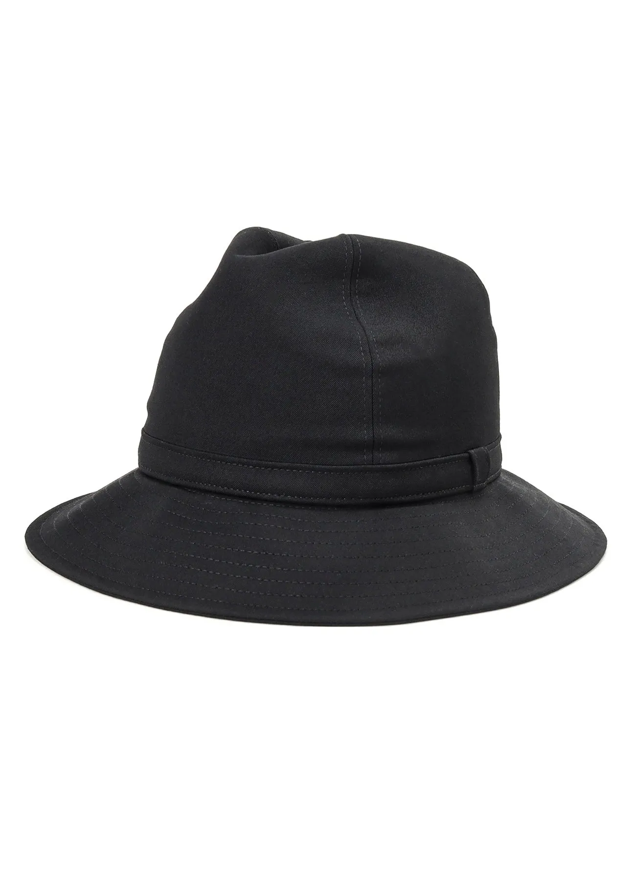 WOOL GABARDINE FEDORA HAT