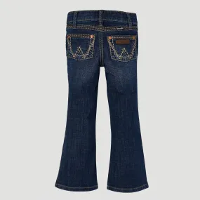 WRANGLER GIRL'S JEANS PREMIUM PATCH LOW RISE BOOT CUT - 1009MWGHS