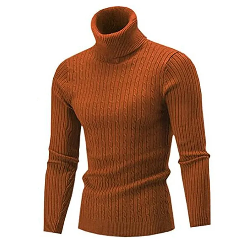 Xituodai Autumn clothes Men's Winter Turtleneck Sweater Man Rollneck Warm Knitted Sweater Keep Warm Men sweaters Jumper tracksui