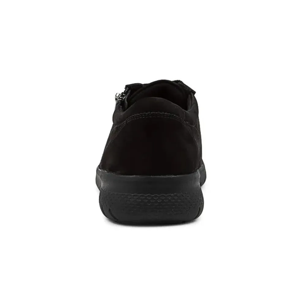 Ziera Solar Black Nubuck Sneaker (Women's)